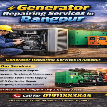 Generator Repair Servicing Company in Rangpur District