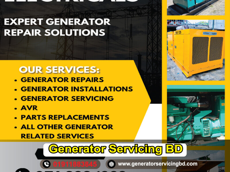 Generator Repair & Servicing Company in Moulvibazar Area